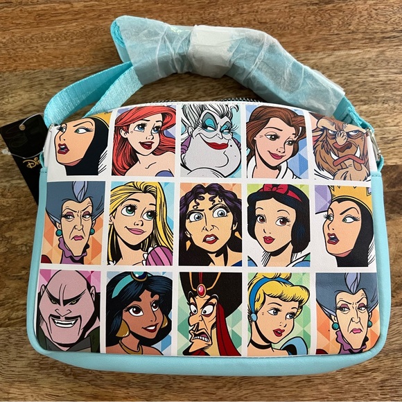 Disney Handbags - Disney Princesses and Villains Expressions Crossbody Bag New NWT